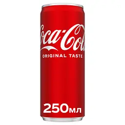Упаковка напою Coca-Cola безалкогольний сильногазований 3 л (0.25 л х 12 шт.) з/б - мініатюра 2