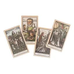 Карти Таро Володар Перстень The Lord of the Rings Tarot Deck and Guide 78 штук у комплекті 12 см - мініатюра 4