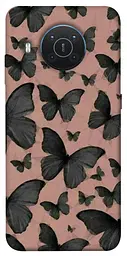 Чохол Demsky Пурхаючі метелики для Nokia X10/X20