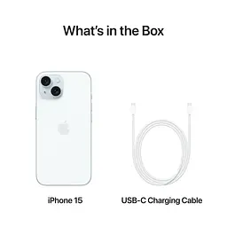 Смартфон iPhone 15 128GB Model A3090 Grade A Seller Refurbished Blue - мініатюра 8