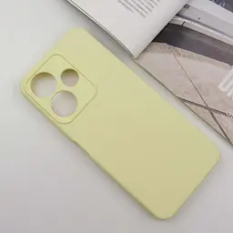 Чохол Silicone Cover Ummi Lakshmi Full Camera (AA) для Xiaomi Redmi 13 4G / Poco M6 4G Жовтий / Mellow Yellow - мініатюра 2