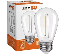 Садова гірлянда SuperLED 20 м з 20 LED-лампами E27 зовнішнє декоративне освітлення з можливістю з'єднання - мініатюра 3