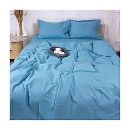 Постільна білизна MirSon Poplin Line 067 Green wave 110x140 (2200006277392)