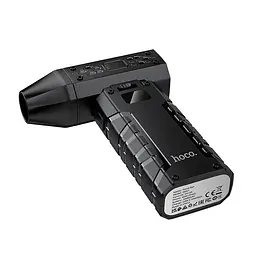 Турбовентилятор Портативний Hoco HX67 Force fan (Type-C LED-дисплей 3000 мАг) - мініатюра 6