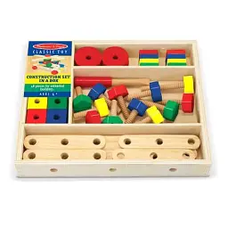 Розвиваюча іграшка Melissa&Doug Дерев'яний будівельний конструктор (MD5151)