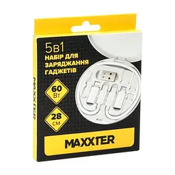 Перехідник Maxxter USB charging cable set Treasure box 0.28m (UB-SET) - мініатюра 3