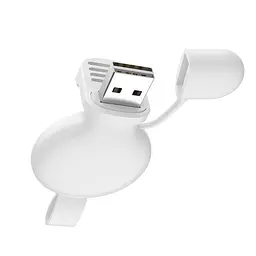 Бездротовий зарядний пристрій Hoco CW19 iWatch 2.5W White - мініатюра 8