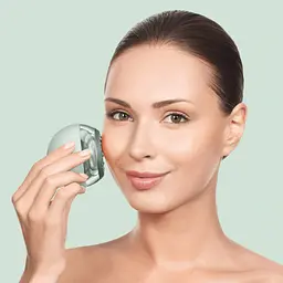 Масажер для обличчя GESKE Anti-aging Skin Tightener 6в1 Green (HB0420) [176859] - мініатюра 2