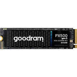 SSD 256Gb Goodram PX500 M.2 2280 PCIe 3x4 NVMe 3D NAND, Retail