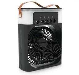 Портативний вентилятор Voltronic YT1712, зволоження, підсвічування, Air Cooler Fan Mix Color - мініатюра 1