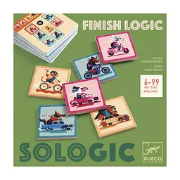 Настільна гра Djeco Логічний фініш (Finish Logic) (DJ08540)