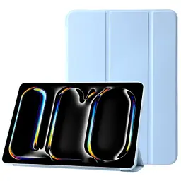 Чохол до планшета BeCover Tri Fold Soft TPU Silicone Apple iPad Pro 11" M5 2025 Light Blue (715993) - мініатюра 3