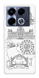 TPU чохол Demsky Kharkiv spirit для Infinix Note 40 4G