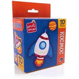 Гра розвиваюча VLADI TOYS "Космос" набір магнітів VT3106-34