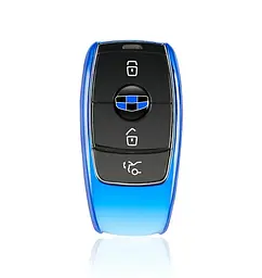 Наклейка з логотипом Geely №1 для автоключів d=15 мм Пластикова об'ємна (Завод) - мініатюра 3