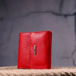 Яскраве жіноче портмоне з натуральної шкіри KARYA 21316 червоний - мініатюра 9