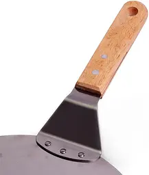 Підставка лопатка для піци з нержавіючої сталі Kamille Ø25.5хс ручкой 43 см kuh0009695 - мініатюра 4