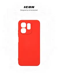 Чехол ArmorStandart ICON для Infinix Hot 50i / Smart 9 Чехол для камеры, красный (ARM80982) - мініатюра 3
