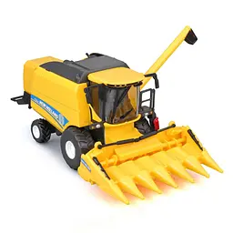 Автомодель - ЗЕРНОЗБИРАЛЬНИЙ КОМБАЙН NEW HOLLAND TC5.90 (з кукурузною жаткою) Bburago 18-31722 - мініатюра 5