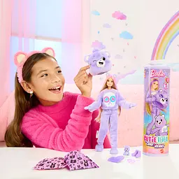Лялька Barbie Cutie Reveal Care Bears Ведмедик Щедрівка (JCN94) - мініатюра 6