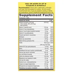 Вітамінно-мінеральний комплекс Nature's Way Alive! Daily Energy Complete Multivitamin 60 таблеток - мініатюра 2