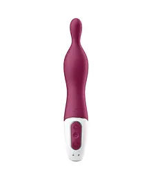 Вібратор Satisfyer A-Mazing 1 21.7 см бордовий - мініатюра 8