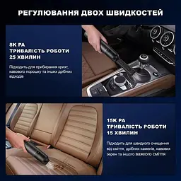 Акумуляторний бездротовий пилосос Proove Void Assistant C2 (16000 pa) портативний - мініатюра 4