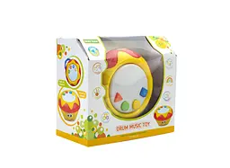 Іграшка музична "Барабан" 6+ Baby team Різні кольори - мініатюра 4