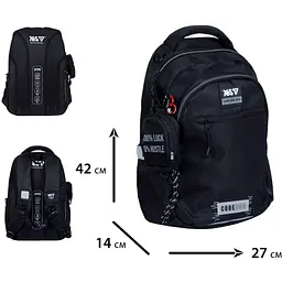 Pюкзак шкільний Yes ТS-54M Code Hub (550331) - мініатюра 8