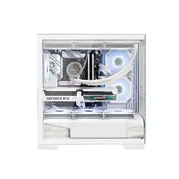 Корпус ALmordor QX25M LCD без БП White (ALQX25MWH_LCD) - мініатюра 2