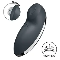 Вибростимулятор-пульсатор Satisfyer Tap & Climax 2 Grey