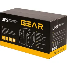 Пристрій безперебійного живлення GEAR GU-1200MLCD - мініатюра 3