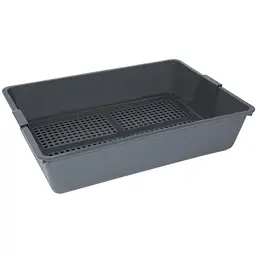 Туалет для котів із сіткою Savic Cat Tray сірий 41.5х25.5х10 см 0223