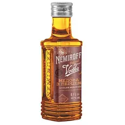 Настоянка Nemiroff Originals Українська медова з перцем, 40%, 0,1 л (887821) - мініатюра 2