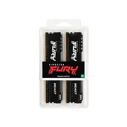 Модуль пам'яті для комп'ютера DDR4 32GB (2x16GB) 3200 MHz Fury Beast Black Kingston Fury (ex.HyperX) (KF432C16BBK2/32) - мініатюра 8
