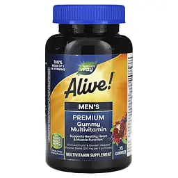 Мультивітаміни Преміальної Якості для Чоловіків Men's Premium Gummies Multivitamin - 75 жувальних цукерок