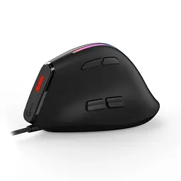 Вертикальна миша провідна Zelotes T-50 RGB підсвічуванням - мініатюра 3