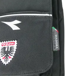 Чоловіча сумка на плече Diadora Tracolla Longstr FC Чорна - мініатюра 8
