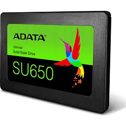 Накопичувач SSD Adata Ultimate SU650 2.5" SATAIII 3D TLC 240GB (ASU650SS-240GT-R) - мініатюра 2
