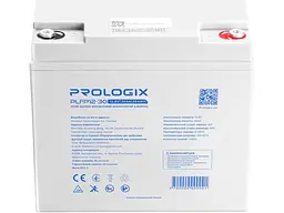 Акумулятор для ДБЖ/інвертора PrologiX LiFePO4 12,8V 30Ah (PLFP12-30) - мініатюра 2