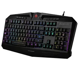 Ігрова клавіатура Redragon Harpe 2 K503 RGB-1 UKR RGB-підсвічування мембрана + підставка 104+8 кнопок - мініатюра 7