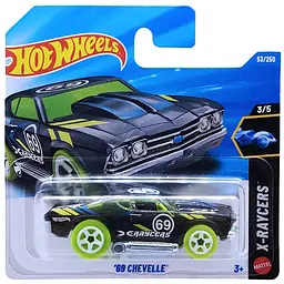 Базова машинка Hot Wheels X-Raycers '69 Chevelle колір в асортименті (5785) JJK83 - мініатюра 5
