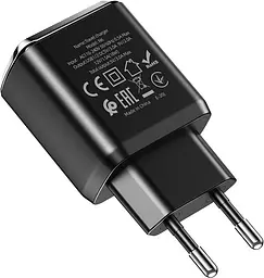 Зарядний пристрій Hoco N6 Charmer QC3.0 18W black - мініатюра 4