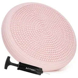 Балансувальна подушка-диск Actiget 34 см сенсомоторна, масажна ACT0115 Pink - мініатюра 3