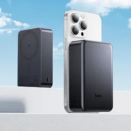 Зовнішній акумулятор Hoco J160B Magnetic 20000mAh 20W Black [154394] - мініатюра 8