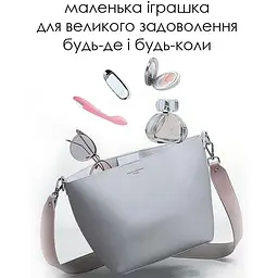 Стимулятор клітора та точки G Svakom Keri Pale Pink - мініатюра 6