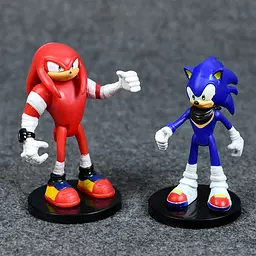 Ігровий набір Сонік Sonic The Hedgehog на підставці 6 шт. - мініатюра 4