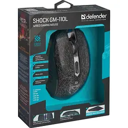 Миша Defender Shock GM-110L USB Black (52110) - мініатюра 6