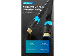 Кабель Vention HDMI to HDMI 1m Black (AAKBF) - мініатюра 12