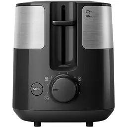 Тостер Philips Daily Collection чорний (HD2516/90) - мініатюра 3